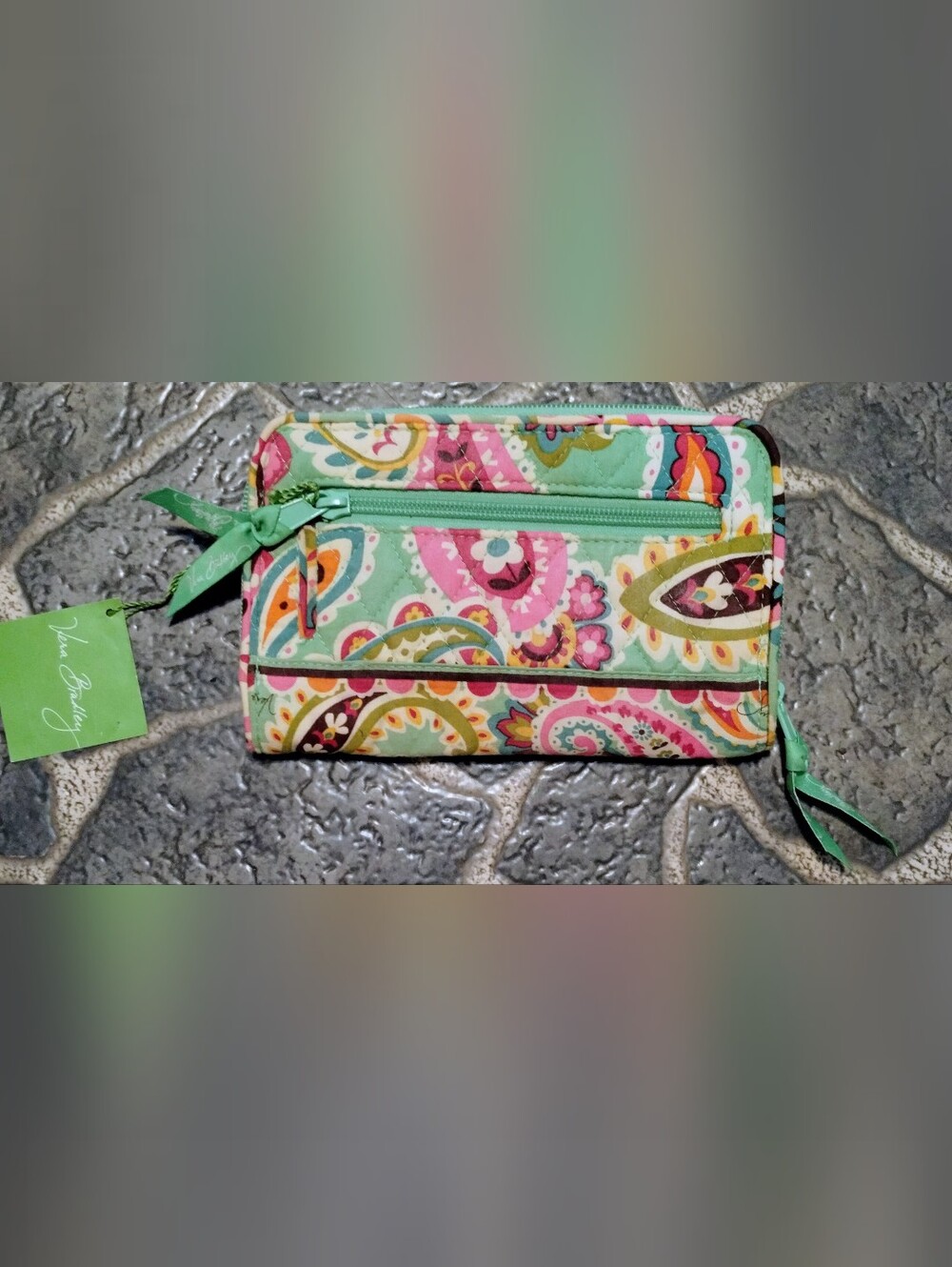 Vera Bradley Turn lock wallet " Tutti Frutti " NWT VINTAGE - Picture 5 of 5